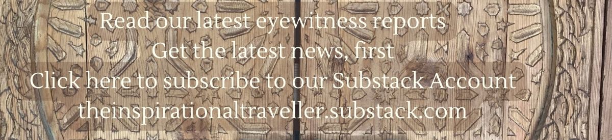 Subscribe to the Inspirational traveller